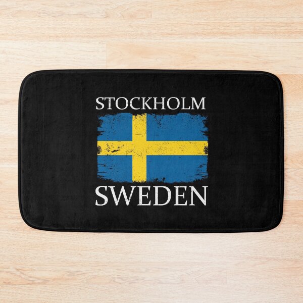 Item preview, Stockholm Sweden Flag Capital Sweden Stockholm Tourist designed and sold by farhanhafeez.
