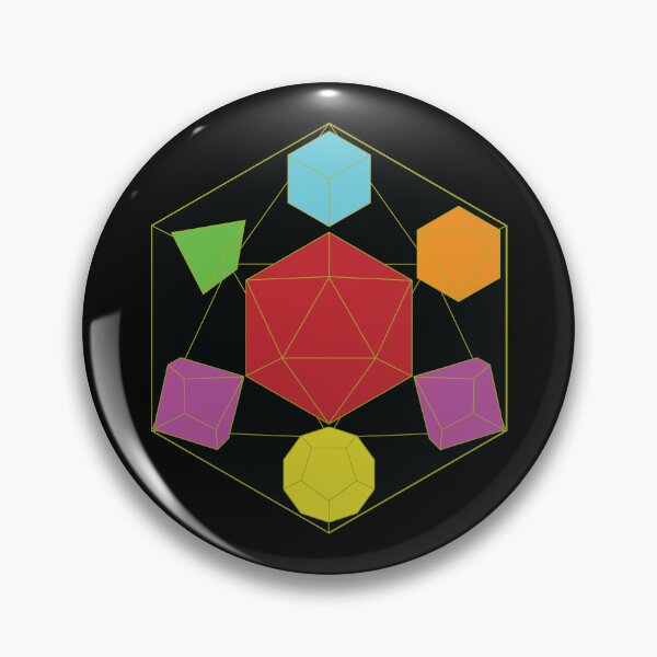 Item preview, Multicolored Dice Set designed and sold by pcarrollwriter.