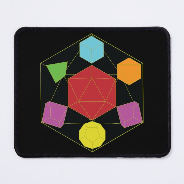 Item preview, Multicolored Dice Set designed and sold by pcarrollwriter.