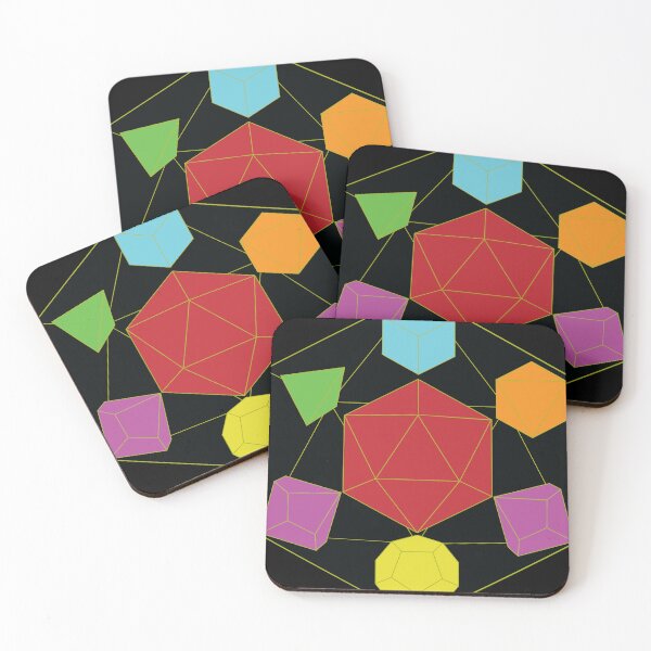 Item preview, Multicolored Dice Set designed and sold by pcarrollwriter.