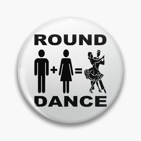 Item preview, Round Dance Plus BLK designed and sold by Square Dancing Gifts & Merchandise.