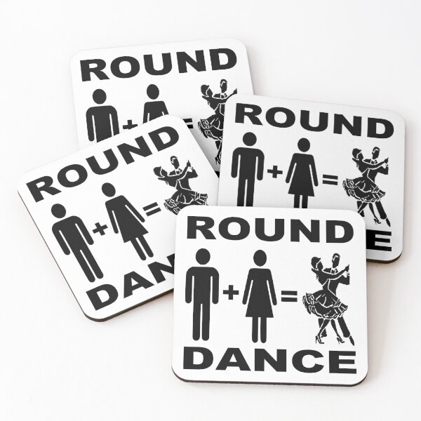 Item preview, Round Dance Plus BLK designed and sold by Square Dancing Gifts & Merchandise.