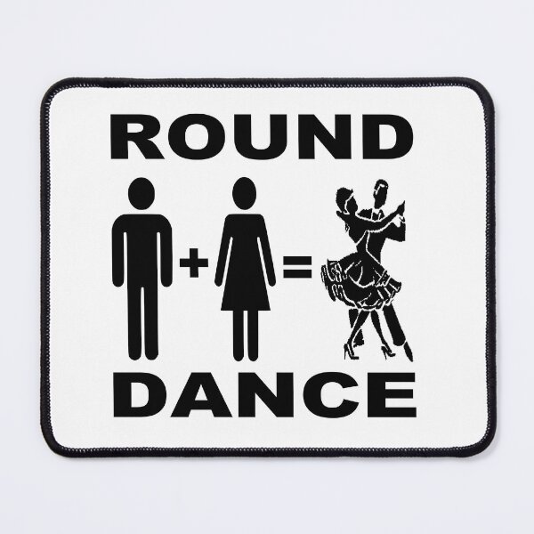 Item preview, Round Dance Plus BLK designed and sold by Square Dancing Gifts & Merchandise.