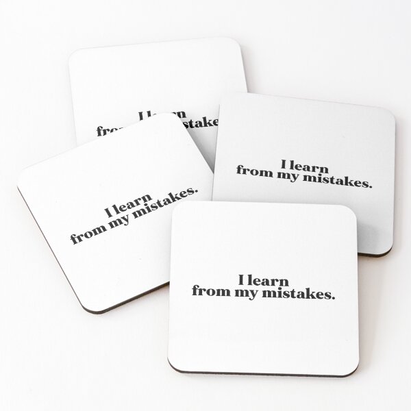 Item preview, I learn from my mistakes designed and sold by weirdly weird.