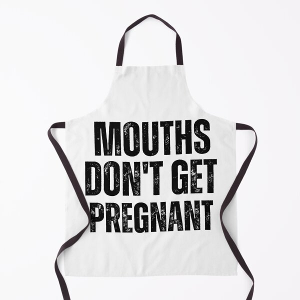 Item preview, Mouths Don't Get Pregnant Retro T-Shirt stickers designed and sold by Tycoonn.