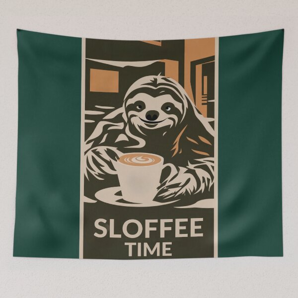 Item preview,  Sloffee Time designed and sold by Anniko Art Studio.