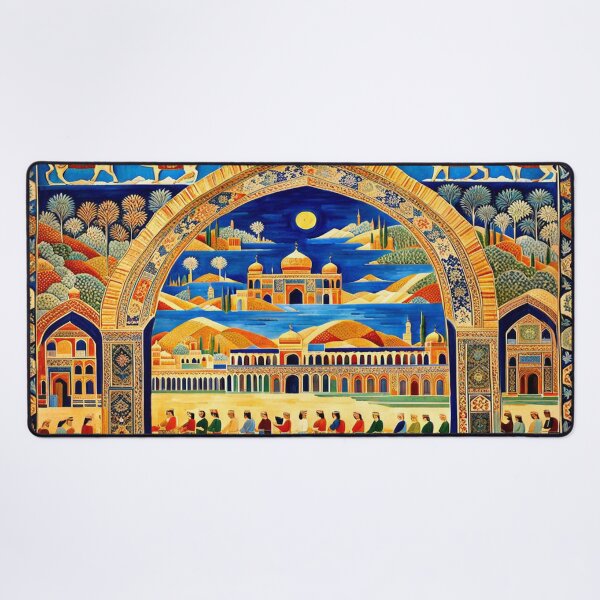 Item preview, Persian Art City Arch designed and sold by ArtHistoryPrint.