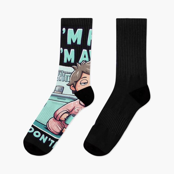 Item preview, Im Here Im Awake Dont Push It Funny Sarcastic Adult Humor designed and sold by Dressed For  Duty.