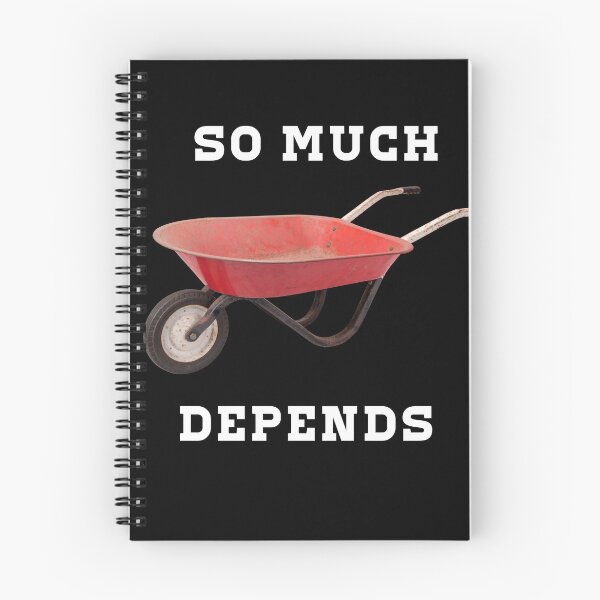 Item preview, So Much Depends on a Wheelbarrow - Garden and Poetry Lovers designed and sold by Allaouitige4.