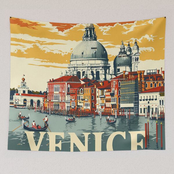 Item preview, Venice Print Venice Travel designed and sold by nomiraclehere.