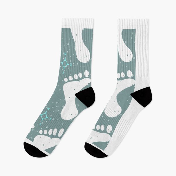 Item preview, Footsteps in the Snow A Maze of Winter Wanderings designed and sold by youme63.