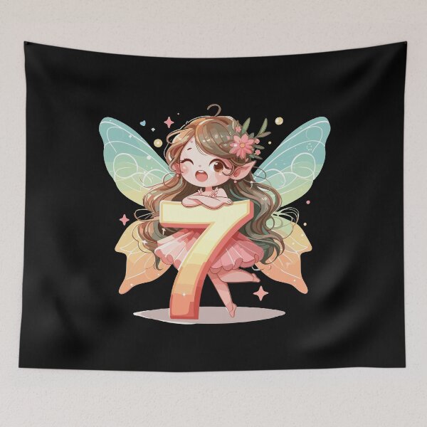 Item preview, 7 year old fairy elf birthday gift designed and sold by Pineapple-Tree.