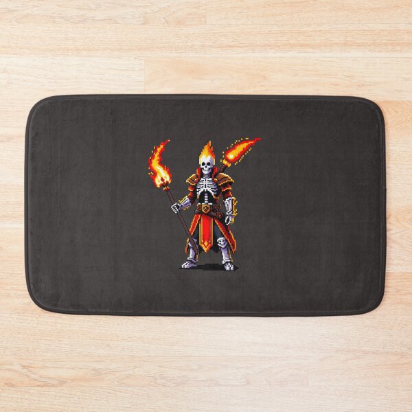 Item preview, Dante Ember: Fire Mage with Flaming Hands and Fiery Staff designed and sold by Ronny-Owiso.