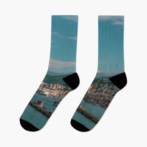Item preview, Genova Port Cityscape designed and sold by hawkie.
