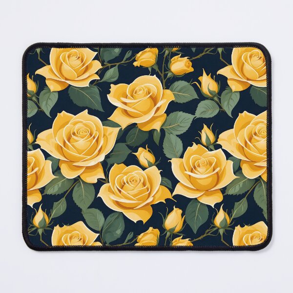 Item preview, Modern abstract Yellow Rose Parttern designed and sold by BDLuck2021.