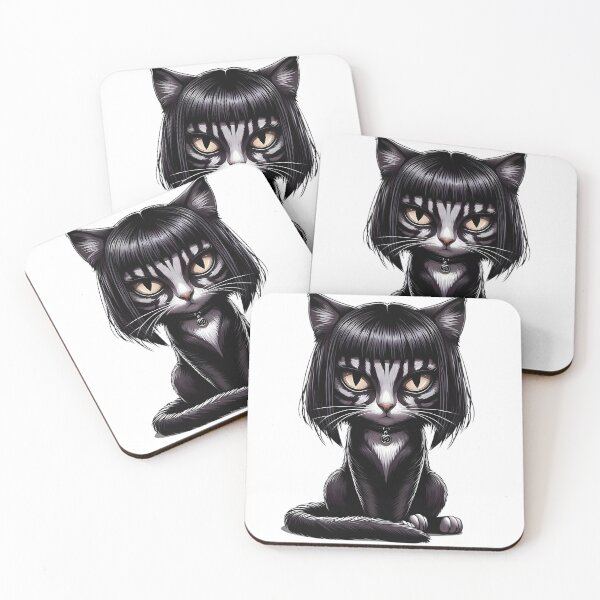 Item preview, Cat Mia Wallace Isn't it more fun when you don't have permission? Pulp Fiction designed and sold by Anarmoth.