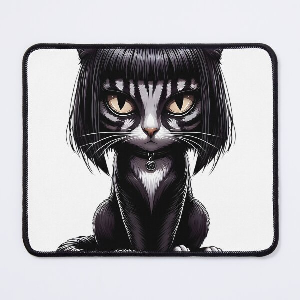 Item preview, Cat Mia Wallace Isn't it more fun when you don't have permission? Pulp Fiction designed and sold by Anarmoth.