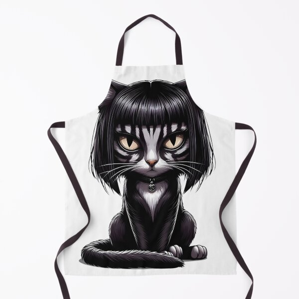 Item preview, Cat Mia Wallace Isn't it more fun when you don't have permission? Pulp Fiction designed and sold by Anarmoth.