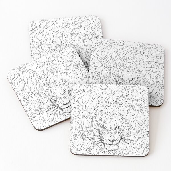 Item preview, White lion designed and sold by josshartts.