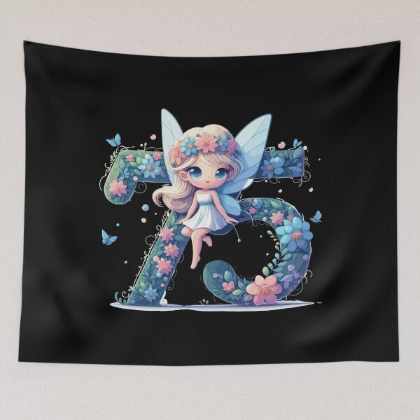 Item preview, 75 years fairy elf birthday anniversary gift designed and sold by Pineapple-Tree.