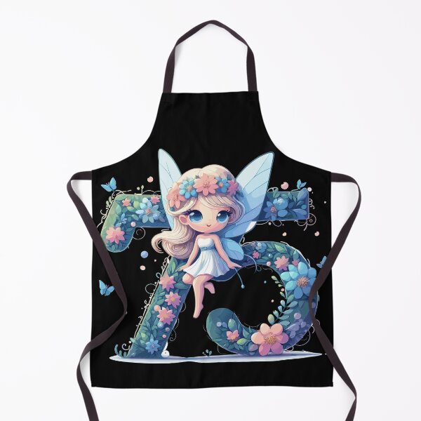 Item preview, 75 years fairy elf birthday anniversary gift designed and sold by Pineapple-Tree.