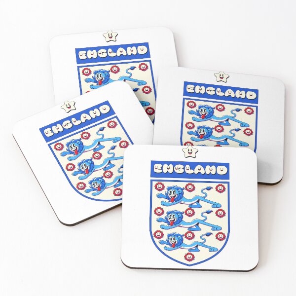 Item preview, Cartoon Three lions 3 lions with English tudor roses designed and sold by jimmy-digital.