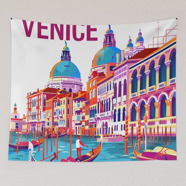 Item preview, Venice Print Venice Art  designed and sold by nomiraclehere.