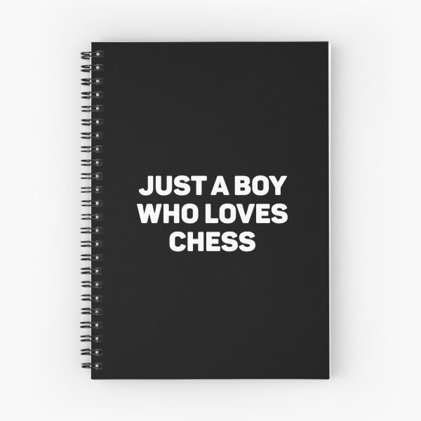 Item preview, Just a Boy Who Loves Chess designed and sold by RareBunny.