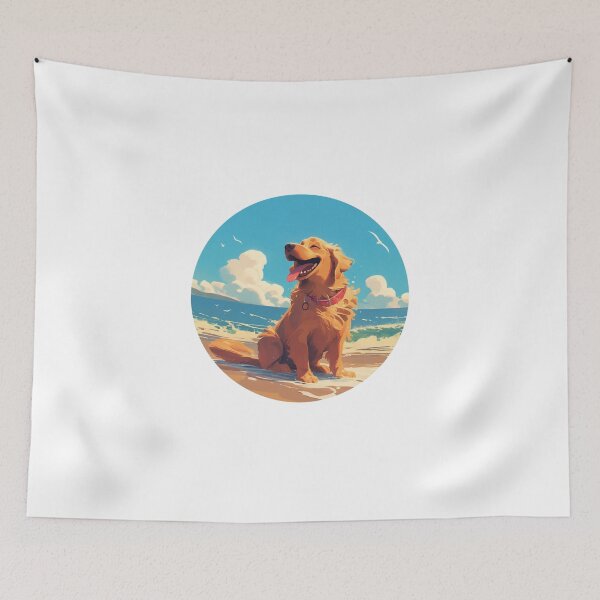 Item preview, Dog at a beach // Cool Dog // Cool Animal // Beach // Chill out // Doggo designed and sold by SMARTKIT  DESIGNAGENCY.