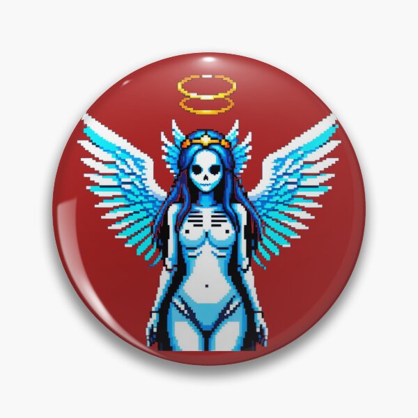 Item preview, Seraphina Dawn: Celestial Being with Angelic Wings and Radiant Halo designed and sold by Ronny-Owiso.