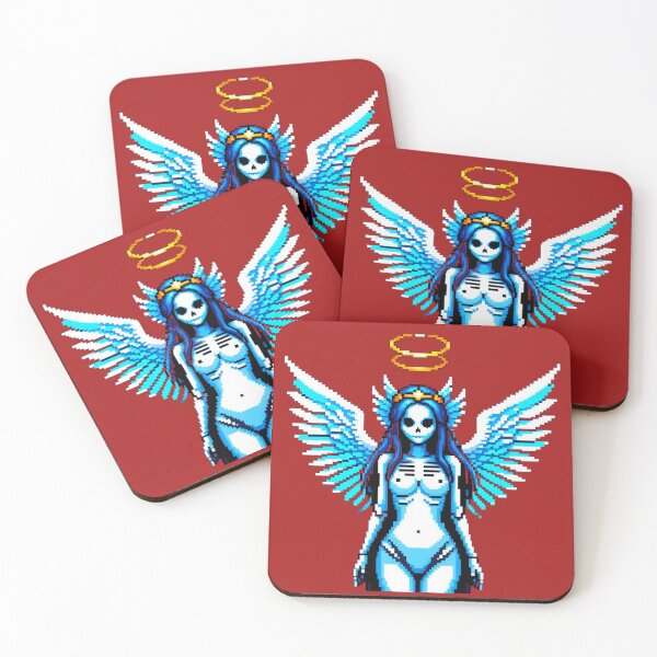 Item preview, Seraphina Dawn: Celestial Being with Angelic Wings and Radiant Halo designed and sold by Ronny-Owiso.