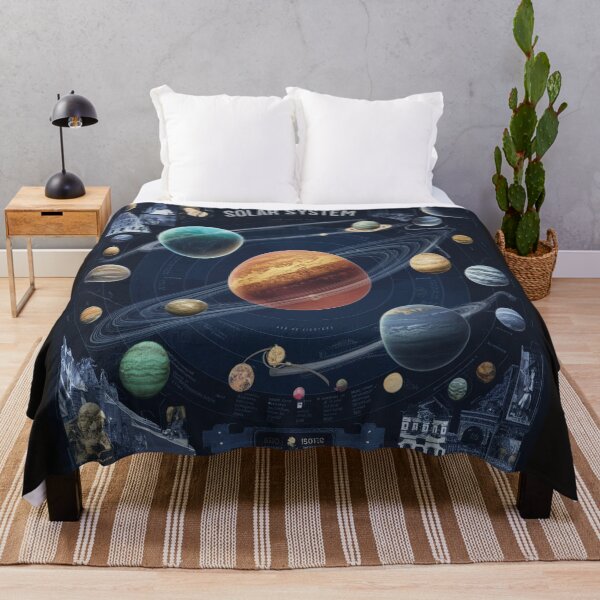 Item preview, “Exploring the Wonders: A Visual Guide to Our Solar System” designed and sold by merve02shop.