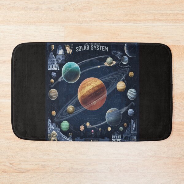 Item preview, “Exploring the Wonders: A Visual Guide to Our Solar System” designed and sold by merve02shop.