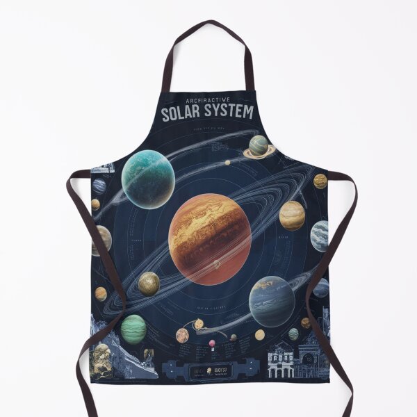Item preview, “Exploring the Wonders: A Visual Guide to Our Solar System” designed and sold by merve02shop.