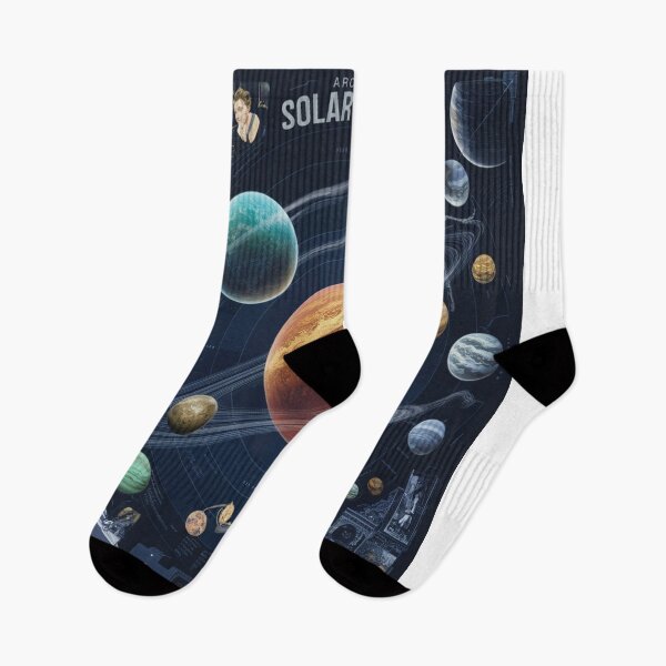 Item preview, “Exploring the Wonders: A Visual Guide to Our Solar System” designed and sold by merve02shop.