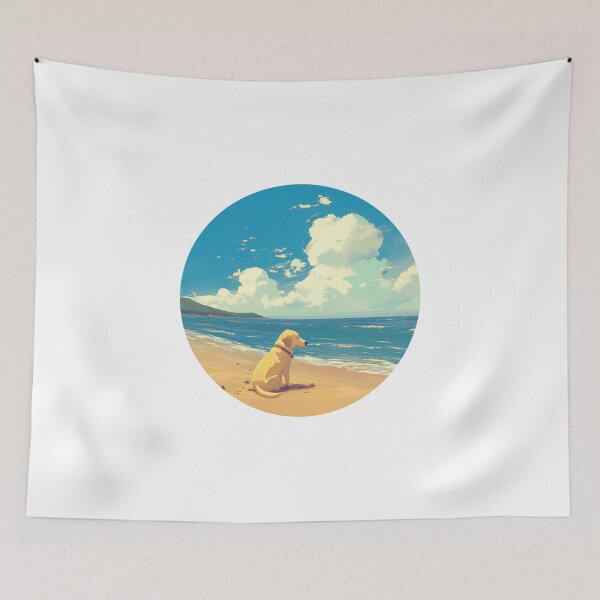 Item preview, Dog at a beach // Cool Dog // Cool Animal // Beach // Chill out // Doggo designed and sold by SMARTKIT  DESIGNAGENCY.