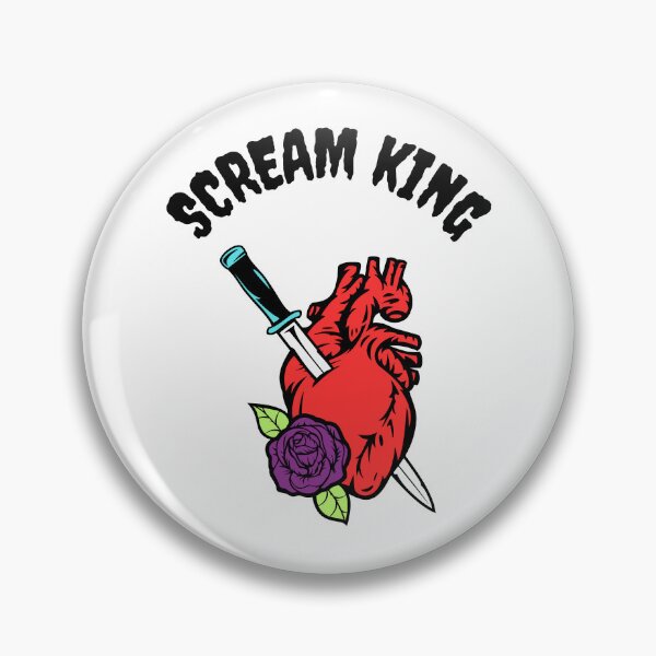Item preview, Scream King - Terror - Orgullo - Neurogénero designed and sold by finalnbi.