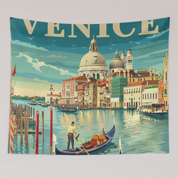 Item preview, Venice Print Venice Art  designed and sold by nomiraclehere.