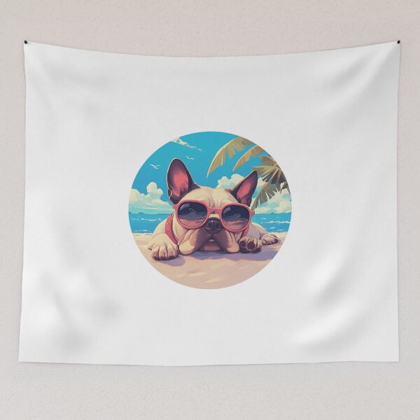 Item preview, Dog at a beach // Cool Dog // Cool Animal // Beach // Chill out // Doggo designed and sold by SMARTKIT  DESIGNAGENCY.
