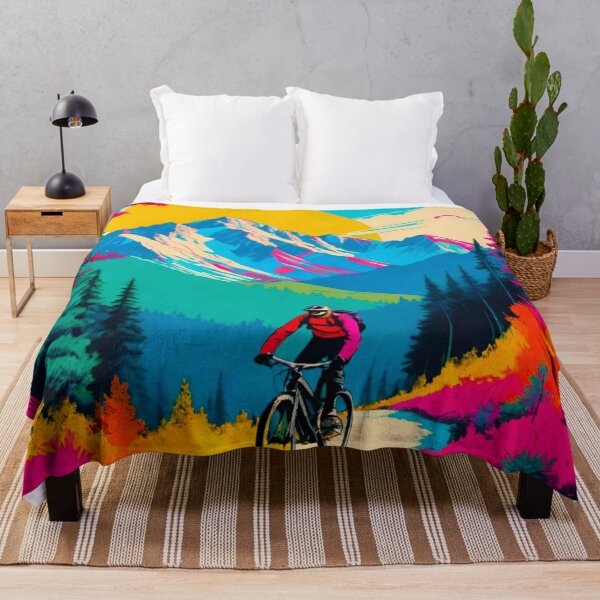 Item preview, MTB Racer Descending Downhill designed and sold by GrizzlyCollective.