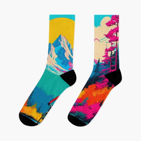 Item preview, MTB Racer Descending Downhill designed and sold by GrizzlyCollective.