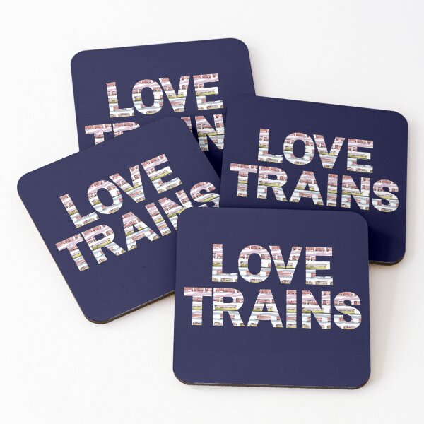 Item preview, Love Trains Gift For Train Lovers And  Railroad Fanatics designed and sold by DendaArt.