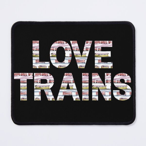 Item preview, Love Trains Gift For Train Lovers And  Railroad Fanatics designed and sold by DendaArt.