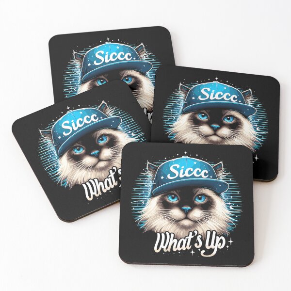 Item preview, Sacred Birman Cat Birman Cat What's up Gift designed and sold by Pineapple-Tree.
