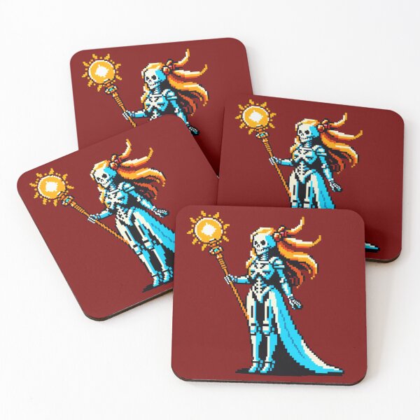 Item preview, Mira Solara: Solar Priestess with a Sun Motif and Glowing Scepter designed and sold by Ronny-Owiso.