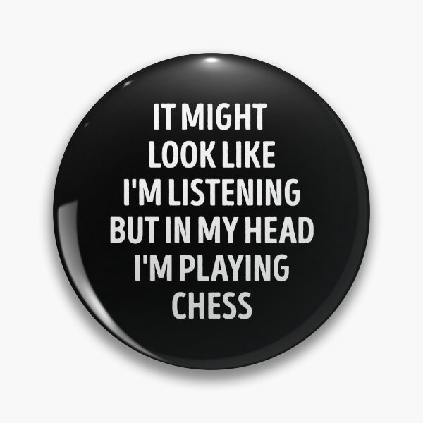 Item preview, Funny Chess Player Pun designed and sold by RareBunny.
