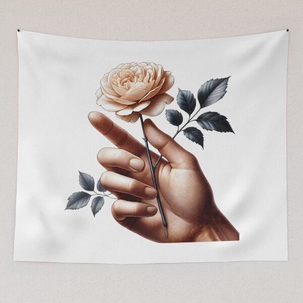 Item preview, Timeless Grace: Flower Artwork designed and sold by Abdulra7man369.