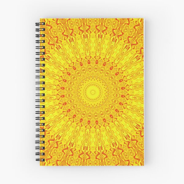 Item preview, Vibrant Yellow and Orange Sun-Like Mandala designed and sold by KaSaPo.