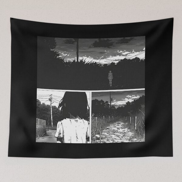 Item preview, Shadowgirl - black and white horror manga anime girl designed and sold by ForsakenFrames.