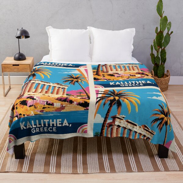 Item preview, Kallithea Greece Vintage Travel Tourism  designed and sold by TravelersGems.